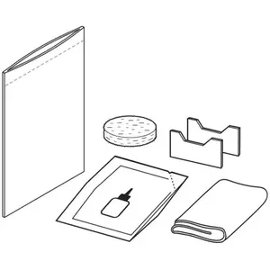 LAUFEN NIARA, NIARA S Kit de collage pour patères, anneaux porte-servi... pas cher