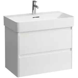 LAUFEN Base 2.0 Meuble sous-lavabo, 2 tiroirs, H4114021082611, pas cher