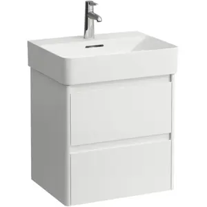 LAUFEN Base 2.0 Meuble sous-lavabo, 2 tiroirs, H4113621082611, pas cher