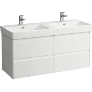 LAUFEN Base 2.0 Meuble sous-lavabo, 4 tiroirs, H4113241082601, pas cher