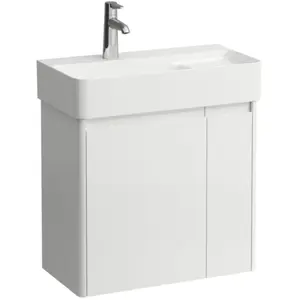 LAUFEN Base 2.0 Meuble sous-lavabo, 2 portes, H4113831082611, pas cher