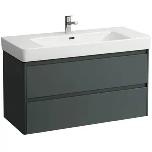LAUFEN Base 2.0 Meuble sous-lavabo, 2 tiroirs, H4113121082661, pas cher