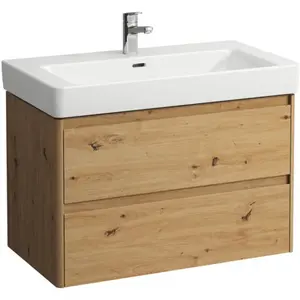 LAUFEN Base 2.0 Meuble sous-lavabo, 2 tiroirs, H4113021082671, pas cher
