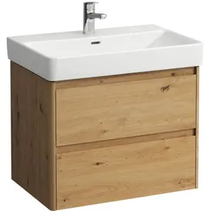 LAUFEN Base 2.0 Meuble sous-lavabo, 2 tiroirs, H4112921082671, pas cher