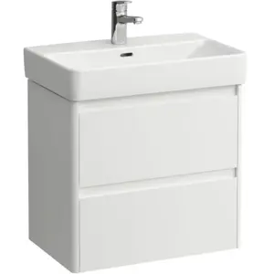 LAUFEN Base 2.0 Meuble sous-lavabo, 2 tiroirs, H4112621082601, pas cher