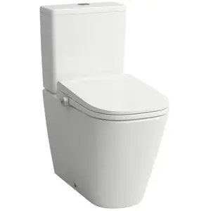 LAUFEN Cleanet Meda WC japonais au sol avec Silent Flush et abattant, ...Vendu parmanomano