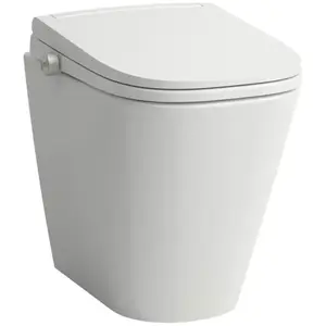 LAUFEN Cleanet Meda WC japonais au sol avec Silent Flush et abattant, ... pas cher