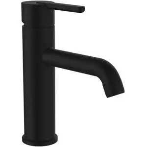 Laufen - Lua - Mitigeur de lavabo, Eco+, noir mat H3110810811201 pas cher