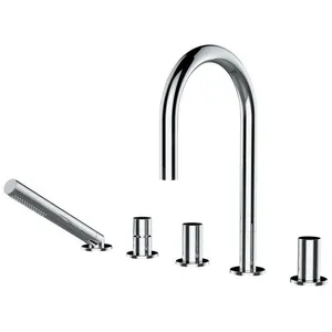 Kartell LAUFEN Ensemble pour baignoire à 5 trous, H3223350042821, pas cher