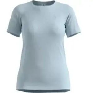 Comparateur de prix : Odlo Essential Seamless Maillot de course Femmes-bleu clair, Taille XS
