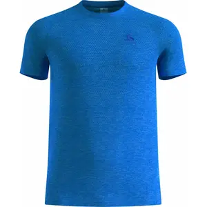 Odlo Essential Seamless Maillot de course Hommes-bleu, Taille S pas cher