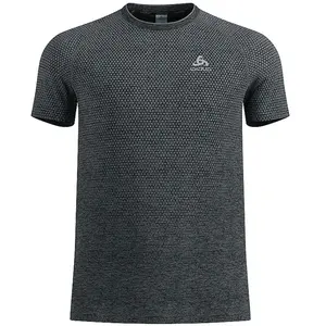 Comparateur de prix : Odlo Essential Seamless Maillot de course Hommes-gris, Taille M