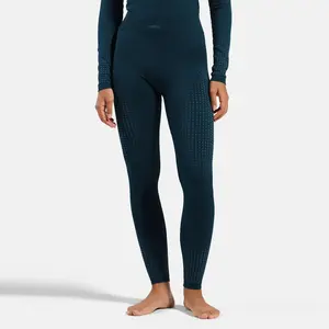 Odlo Performance Warm Caleçon Femmes - bleu petrol, Taille M pas cher