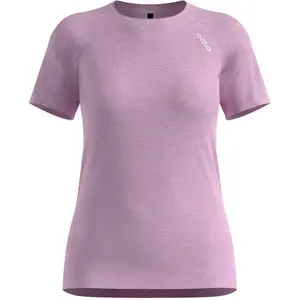 Odlo T-shirt de running Essential Seamless pour femme - Training, Running - violet, XL