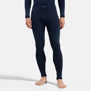 Odlo Sous-vêtement technique Performance Warm bas pour homme - Ski de fond, Ski et snow - bleu marine, L pas cher