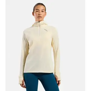 Odlo X-Alp Midlayer Maillot de course Femmes - crème, Taille XS pas cher