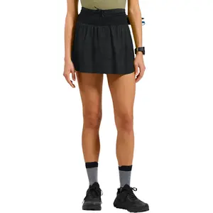Odlo Jupe-short de trail running X-Alp 2.1 pour femme, XS, beige