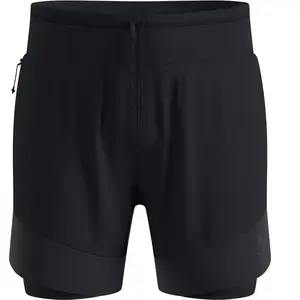 Comparateur de prix : Odlo X-Alp Trail 6in 2in1 Short de running Hommes-noir, Taille M