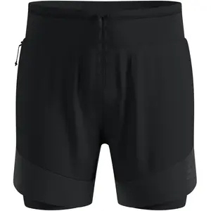 Comparateur de prix : Odlo X-Alp Trail 6in 2in1 Short de running Hommes-noir, Taille XL