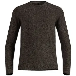 Odlo Essential Seamless Maillot de course Hommes - marron, Taille XXL pas cher