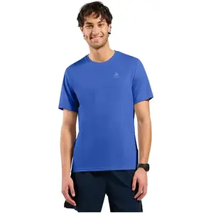 Odlo Essential Maillot de course Hommes-bleu, Taille XXL pas cher