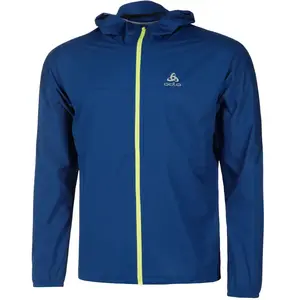 Odlo X-Alp PK Waterproof Veste Running Hommes - Bleu Foncé , Vert Clair, Taille L pas cher