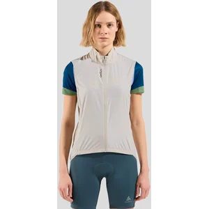 Odlo Essential Windproof Gilets De Course Femmes - Gris, Taille M pas cher