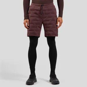Odlo Zeroweight Insulator Short De Running Hommes - Marron, Taille L pas cher