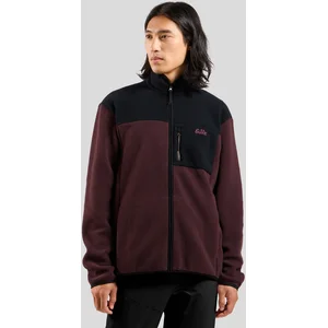 Comparateur de prix : Odlo Pull à zip intégral en polaire épaisse Essentials pour homme, L, bordeaux