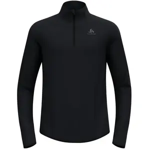 Comparateur de prix : Odlo Zeroweight Warm 2.0 1/2 Zip vêtement running homme Noir L