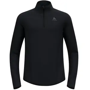 Comparateur de prix : Odlo Zeroweight Warm 2.0 1/2 Zip vêtement running homme Noir XL