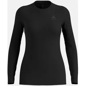 Comparateur de prix : Odlo T-shirt technique à manches longues Merino 160 pour femme, L, noir