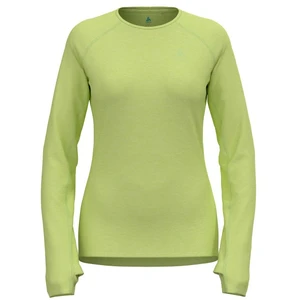 Odlo X-Alp PW 115 Haut Manches Longues Femmes - Jaune Lemon, Taille L pas cher