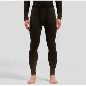 Odlo Performance Warm Blackcomb Collant Tight Hommes - Marron, Taille S pas cher