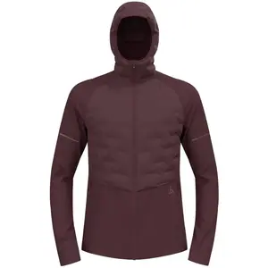 Odlo Zeroweight Insulator Veste Running Hommes - Marron, Taille M