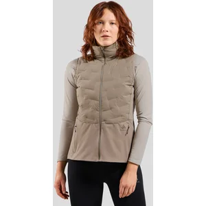 Odlo Zeroweight Insulator Gilets De Course Femmes - Gris, Taille XL pas cher
