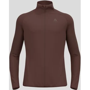 Comparateur de prix : Odlo Zeroweight Warm Hybrid Veste Running Hommes - Marron, Taille XL