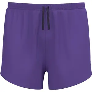 Odlo Short de running fendu 3 inch Zeroweight 2.0 pour homme, L, purple pas cher