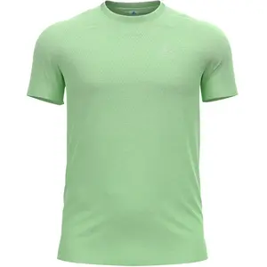 Odlo T-shirt de running sans coutures Essentials pour homme, XXL, vert pas cher
