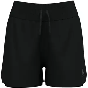 Odlo Zeroweight 3in 2in1 Short De Running Femmes - Noir, Taille XS