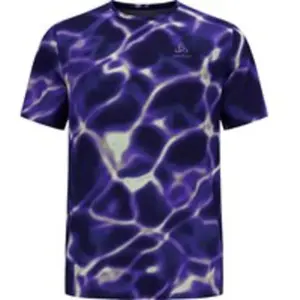Odlo Zeroweight Chill-Tec Maillot De Course Hommes - Violet, Taille XL pas cher