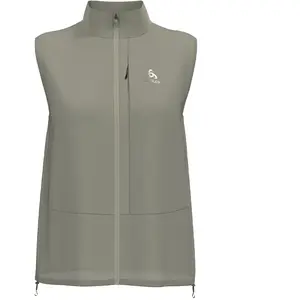 Comparateur de prix : Odlo Veste sans manches de running Zeroweight pour femme, L, beige