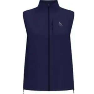 Comparateur de prix : Odlo Veste sans manches de running Zeroweight pour femme, XS, bleu