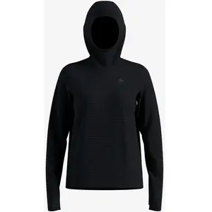 Comparateur de prix : Odlo Pull de running à capuche Essentials Thermal pour femme, XS, noir