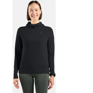 Comparateur de prix : Odlo Pull de running à capuche Essentials Thermal pour femme, XL, noir