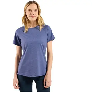 Odlo Essential 365 Maillot De Course Femmes - Bleu, Taille M pas cher