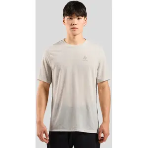 Odlo Crew Neck Active 365 Maillot De Course Hommes - Gris, Taille S pas cher