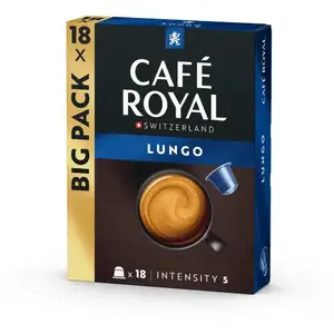 Café Royal Lungo 18 Capsules pas cher
