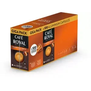Comparateur de prix : Capsules CAFE ROYAL Espresso Forte x100