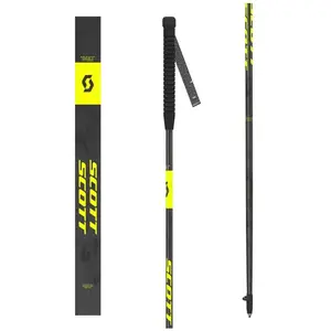 Scott - Bâtons de trail - Trail Ultra Carbon Black  - Taille 110 cm - Noir pas cher